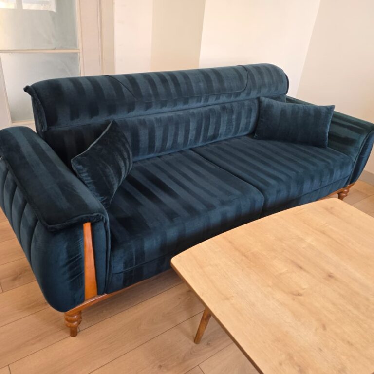 iskenderun koltuk yıkama mavi koltuk